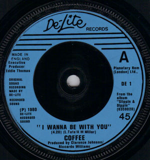COFFEE, I WANNA BE WITH YOU / SLIP AND DIP