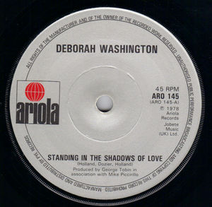 DEBORAH WASHINGTON, STANDING IN THE SHADOWS OF LOVE / BACK STREET LOVE AFFAIR
