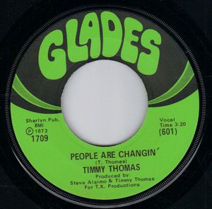 TIMMY THOMAS , PEOPLE ARE CHANGIN' / RAINBOW POWER