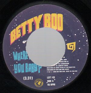 BETTY BOO, WHERE ARE YOU BABY? / BOO'S BOOGIE