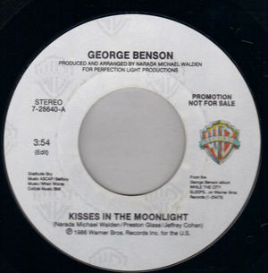 GEORGE BENSON, KISSES IN THE MOONLIGHT - PROMO PRESSING