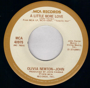 OLIVIA NEWTON-JOHN, A LITTLE MORE TIME / BORROWED TIME 