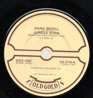 HANK MIZELL, JUNGLE ROCK / BURNING EYES
