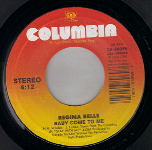 REGINA BELLE, BABY COME TO ME / THIS IS LOVE 