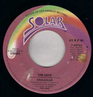 SHALAMAR, THE LOOK / YOU CAN COUNT ON ME