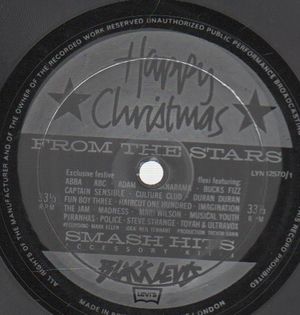 VARIOUS, FLEXI DISCS - SMASH HITS - HAPPY CHRISTMAS FROM THE STARS