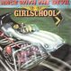 GIRLSCHOOL, RACE WITH THE DEVIL / TAKE IT ALL AWAY - paper label