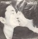 JOHN LENNON / YOKO ONO, JUST LIKE STARTING OVER / KISS KISS - paper label